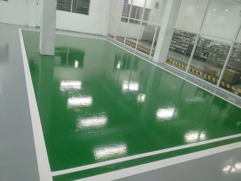 Thi công sàn Epoxy